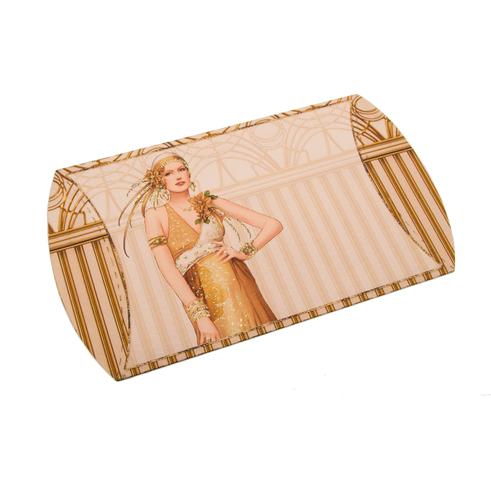 Art Deco Pillow Box