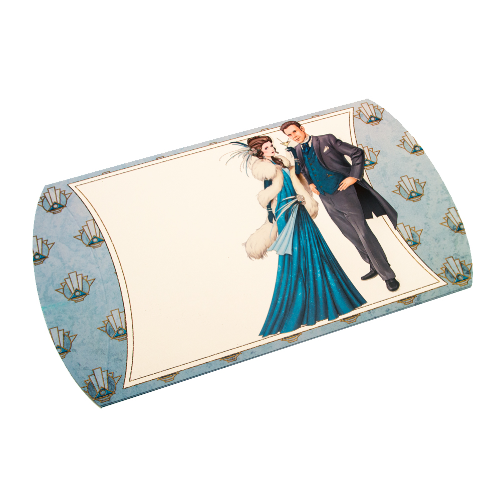 Art Deco Stylish Pillow Box