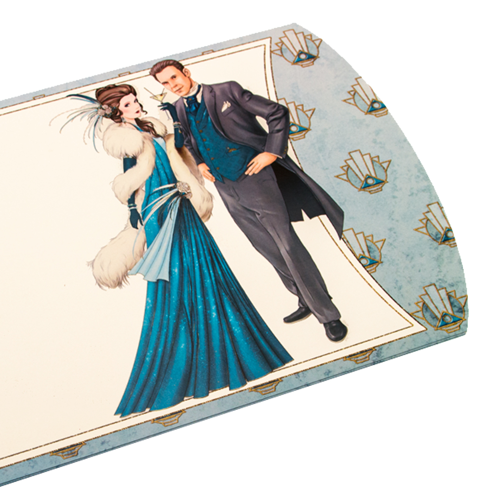 Art Deco Stylish Pillow Box