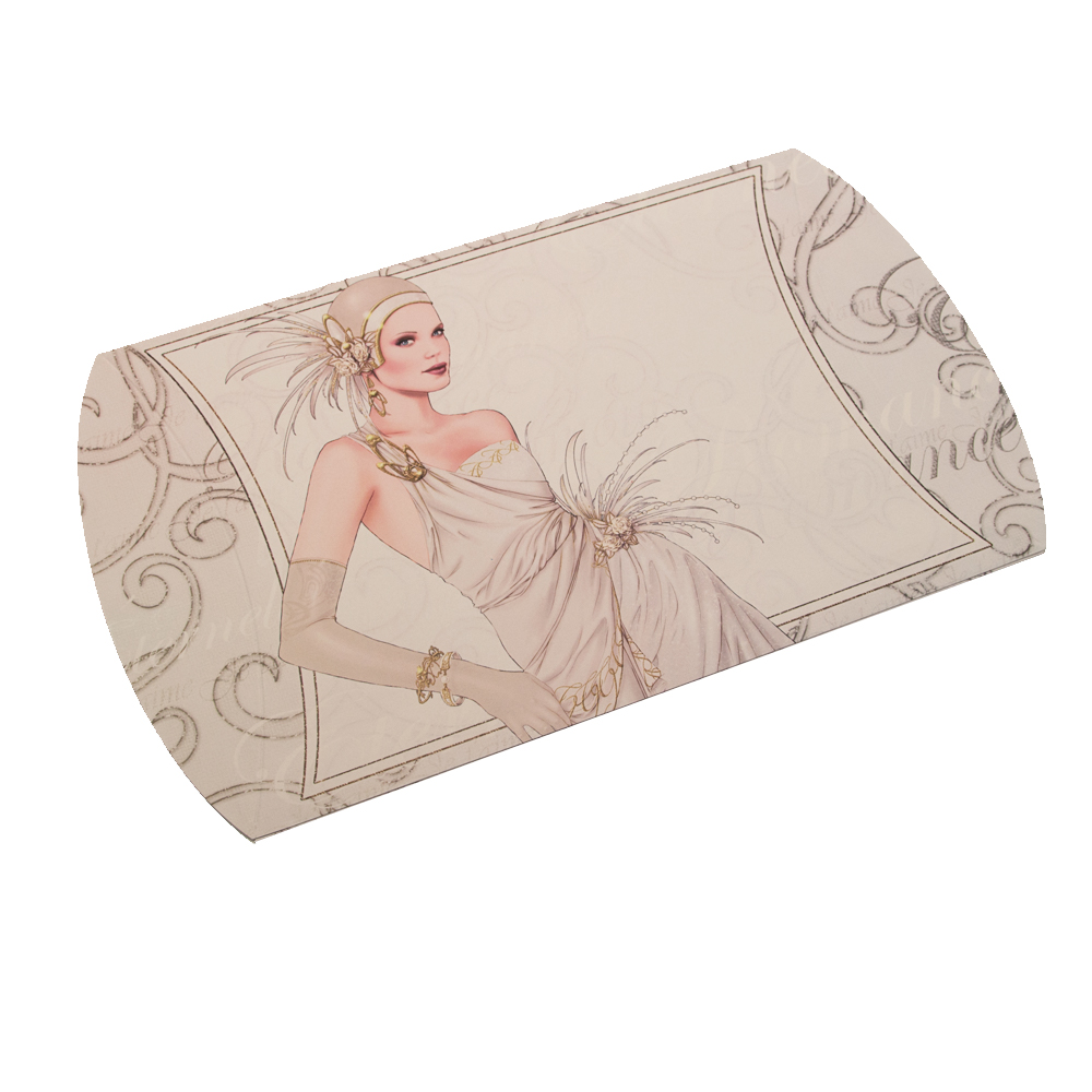 Art Deco Stylish Pillow Box
