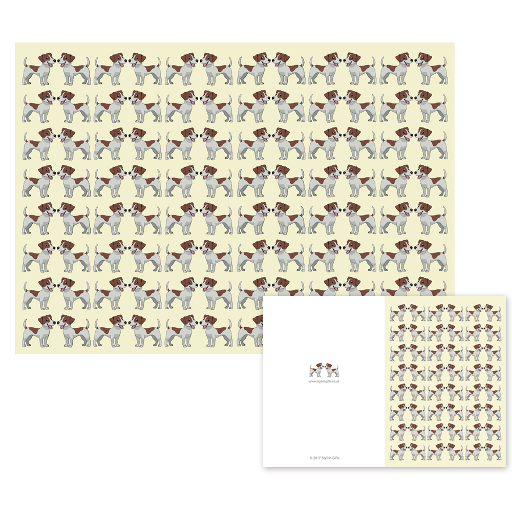 Jack Russell Gift Wrap/Card-GP-80