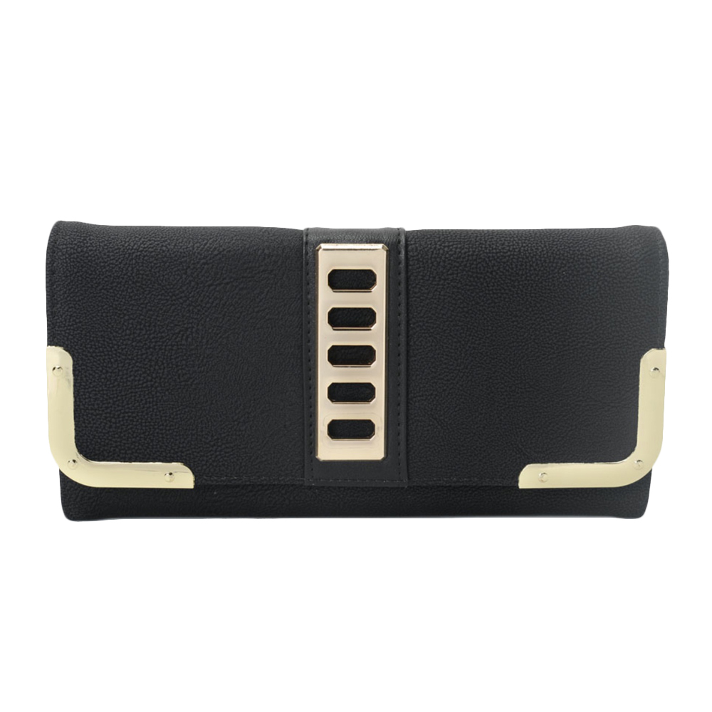 Black Metal Decoration Women Purse