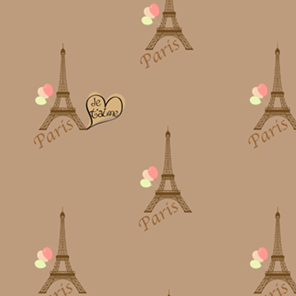 Paris Style Gift Wrap 12 Mixed Sheets