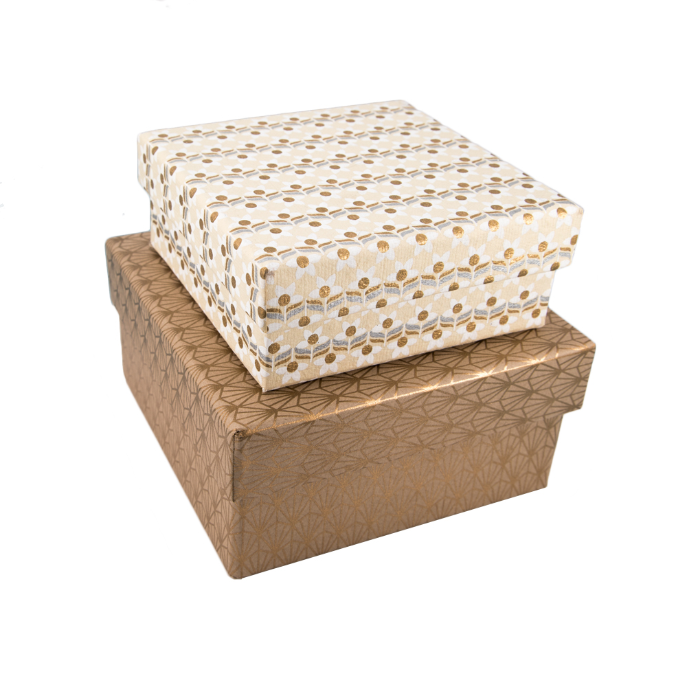Nested Set of 2 Gift Boxes - Code GBS63