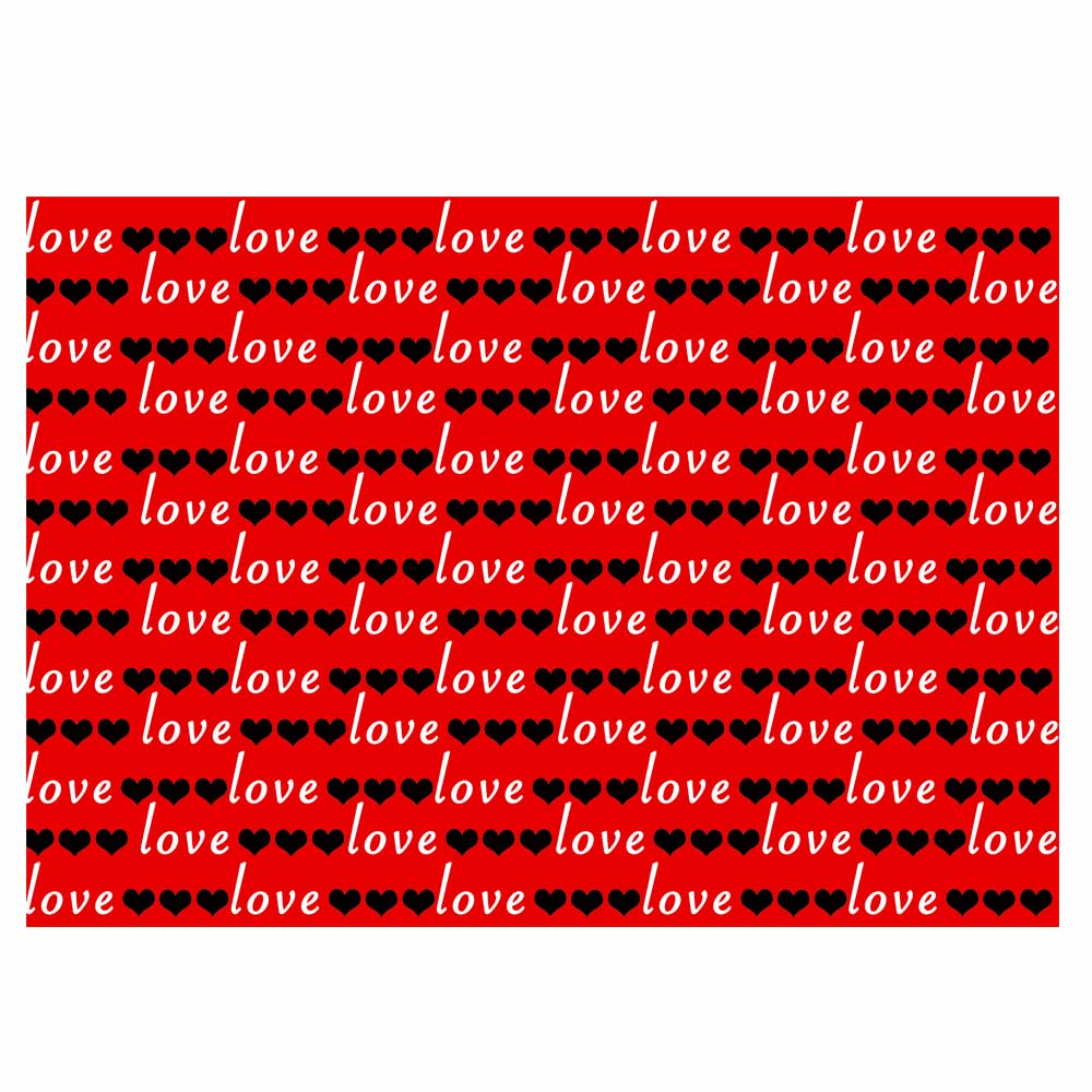 Valentine's Love Hearts Gift Wrap-GP148