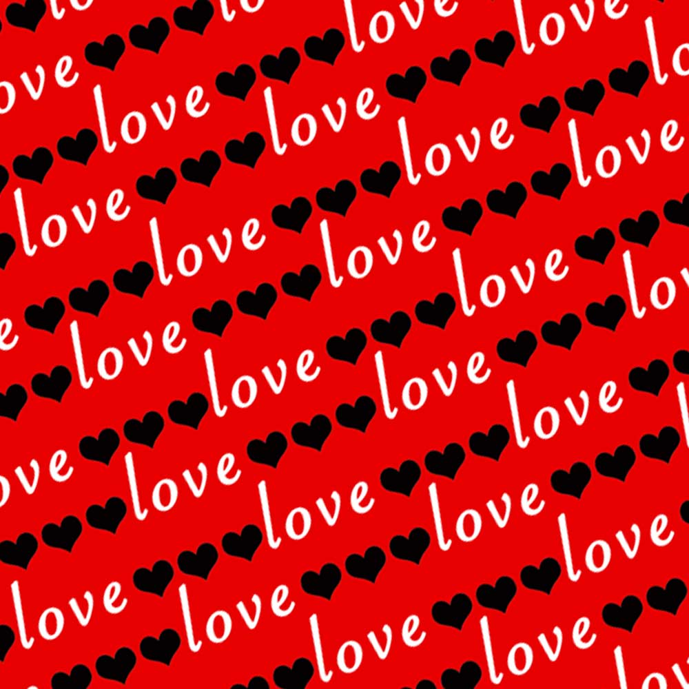 Valentine's Love Hearts Gift Wrap-GP148