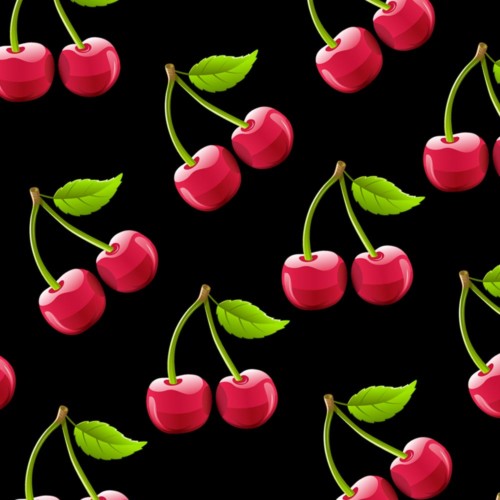 Red/Black Cherry Gift Wrap GP203