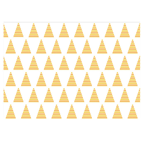 Christmas Tree Gift Wrap Gold