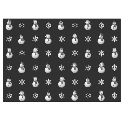 Christmas Snowman Gift Wrap-GP237