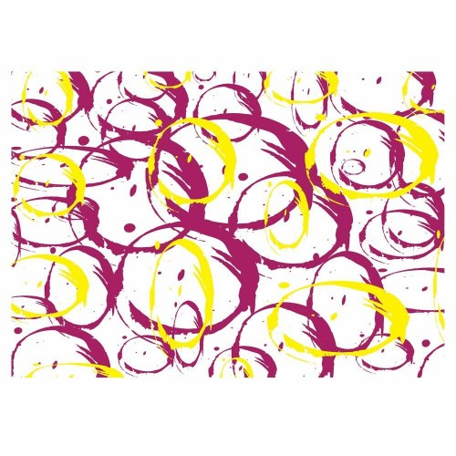 Abstract Circles Gift Wrap-GP254