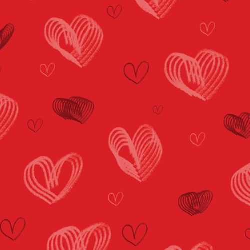 Red Spiral Gift Wrap
