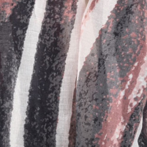 Pink Abstract Scarf-CS161