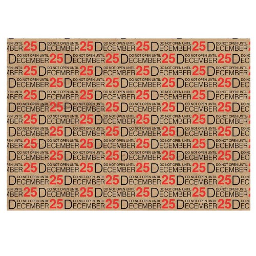 December 25th Gift Wrap-Brown Background-GP281