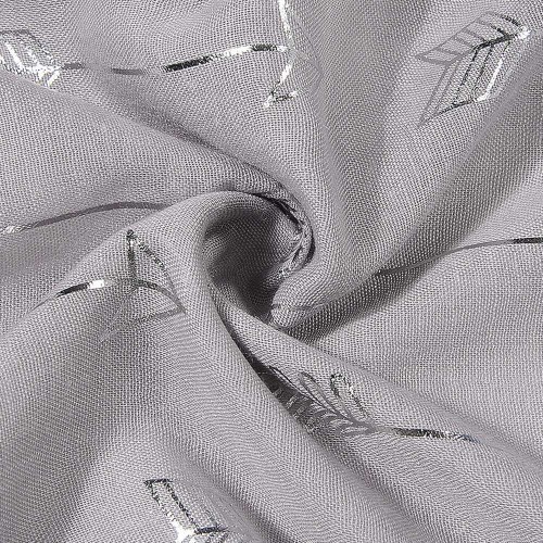 Arrow Metallic Print Scarf