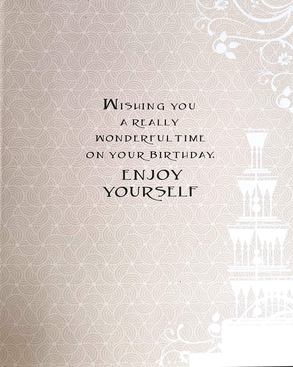 Women's Birthday Card-Art Deco Glitter Dress