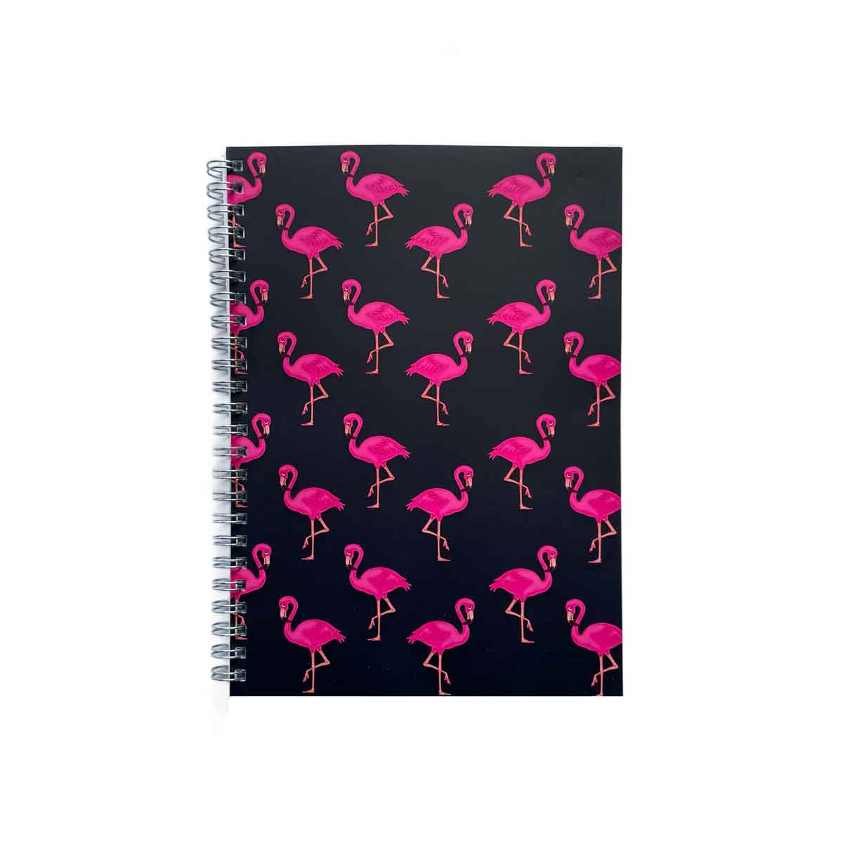 Pink Flamingo Ruled Notebook