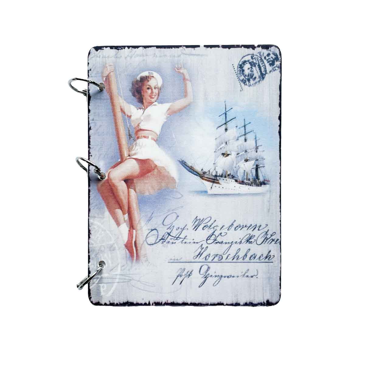 Sailing Design Postcard Notebooks