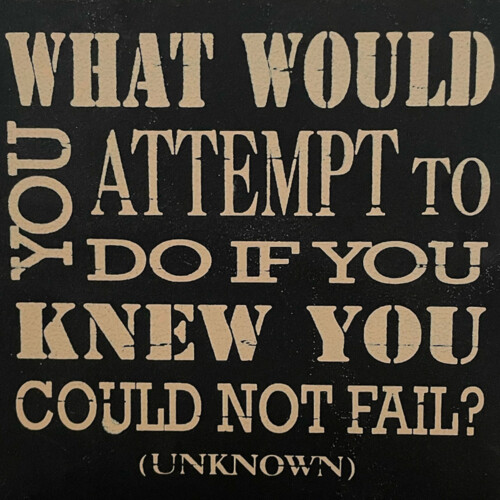 Words Wood Hanging Sign