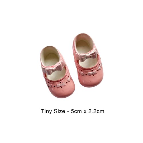 Ornamental Baby Shoes Pink