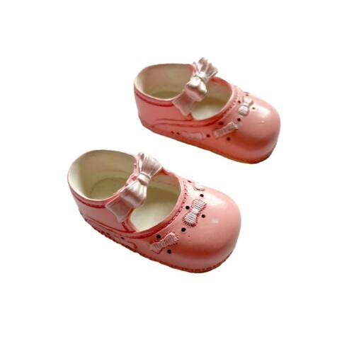 Ornamental Baby Shoes Pink